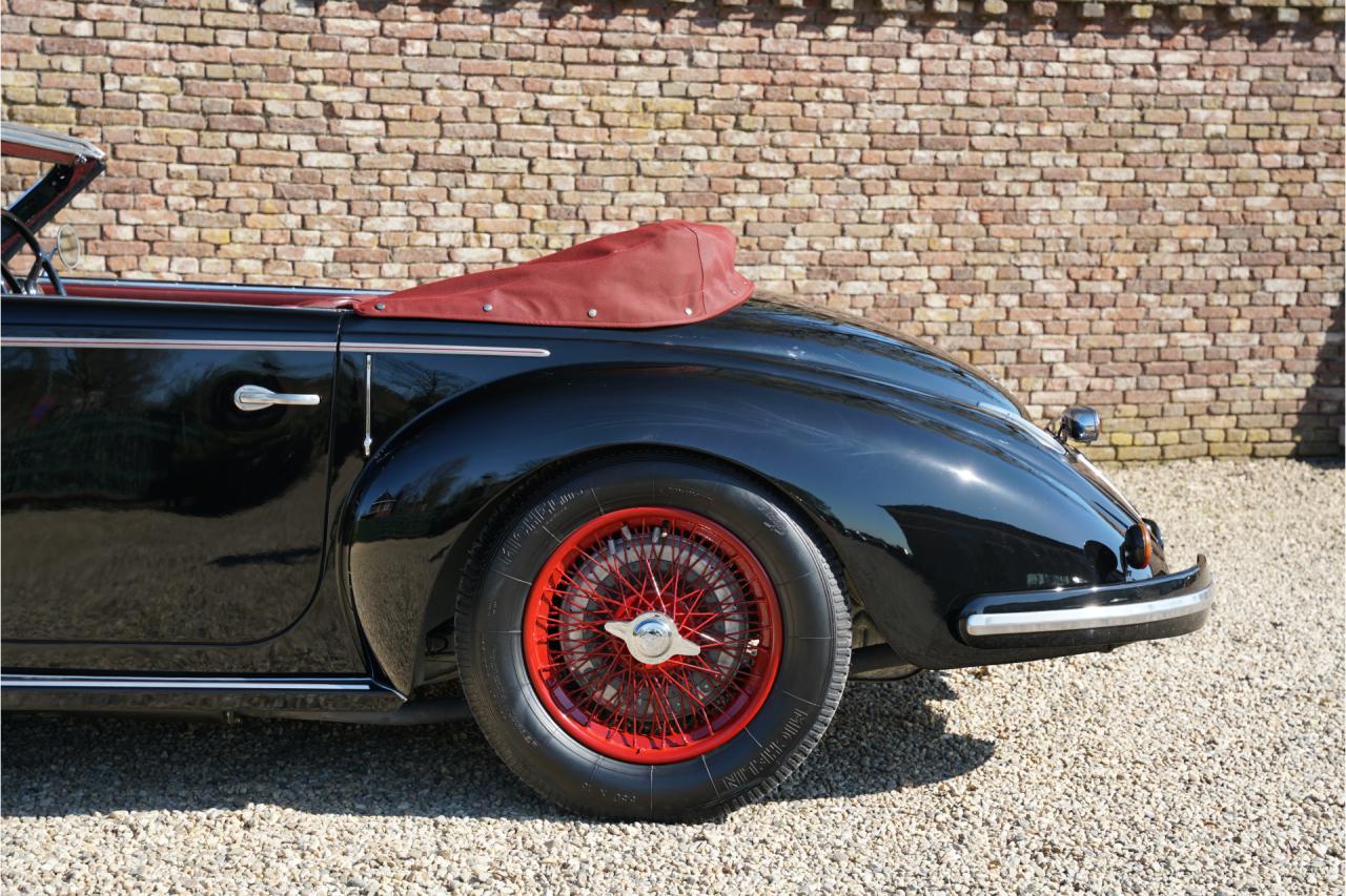 1939 Alfa Romeo 6C 2500 Sport Convertible