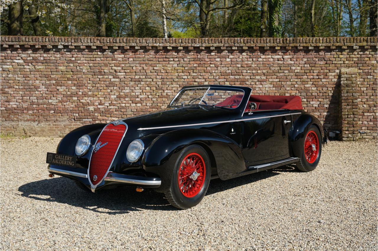 1939 Alfa Romeo 6C 2500 Sport Convertible