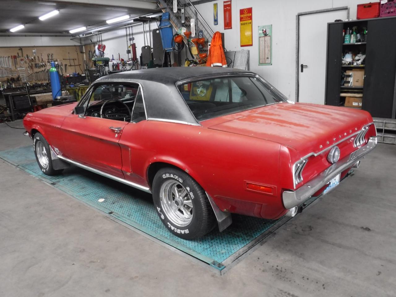 1968 Ford Mustang J code