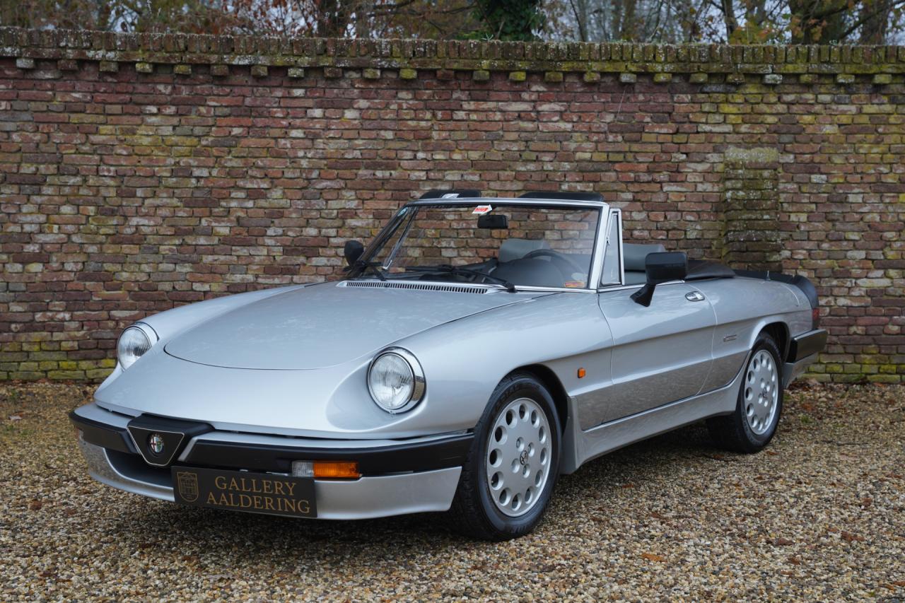 1988 Alfa Romeo Spider 2.0 Quadrifoglio Verde &ldquo;QV&rdquo;