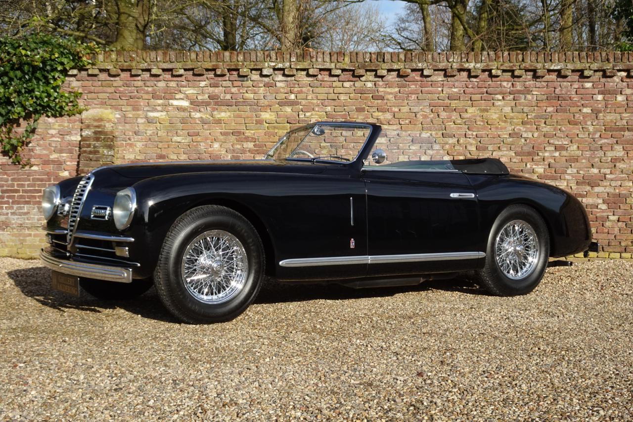 1950 Alfa Romeo 6C 2500 Super Sport Cabriolet