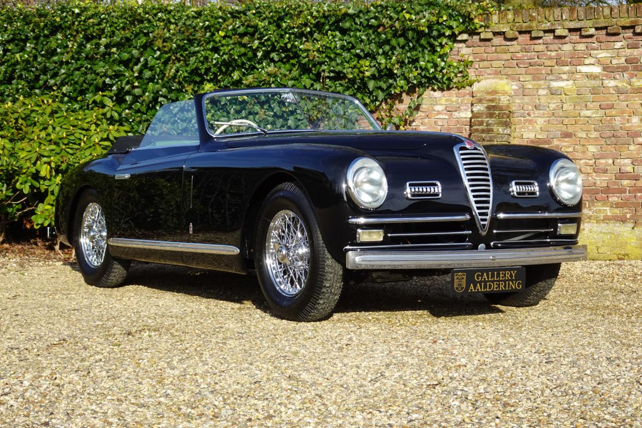 1950 Alfa Romeo 6C 2500 Super Sport Cabriolet