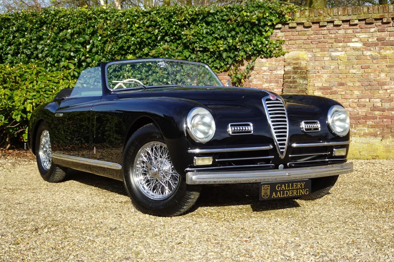 1950 Alfa Romeo 6C 2500 Super Sport Cabriolet