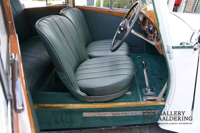 1933 Bentley 3 1/2 litre Park Ward Streamline