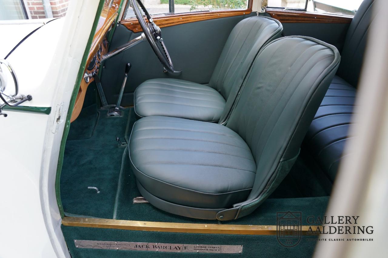 1933 Bentley 3 1/2 litre Park Ward Streamline