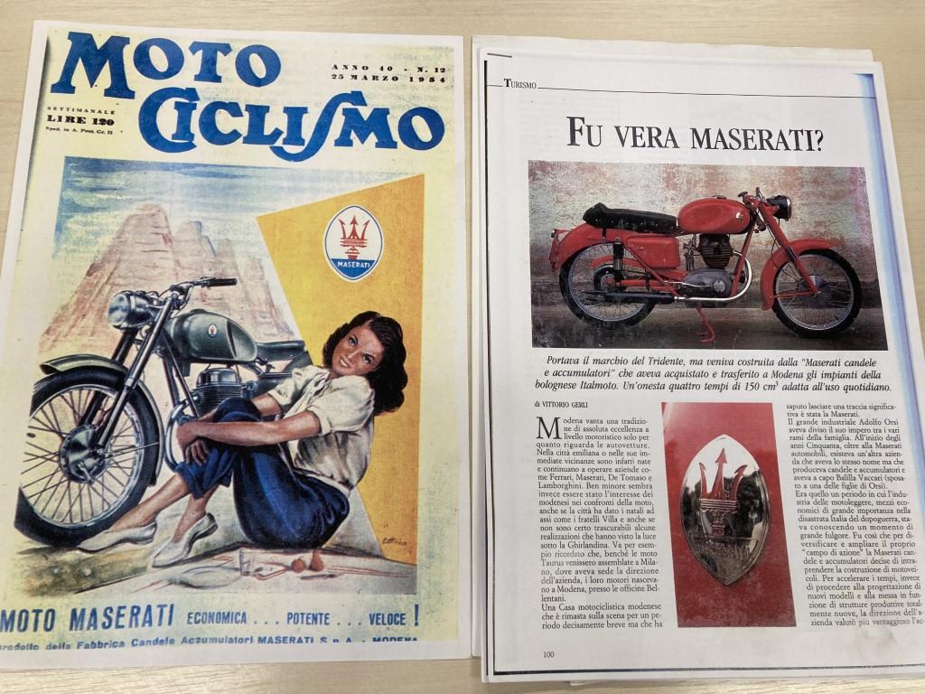 1960 Bike Brochures Brochures / Folders / Photos / Drawings