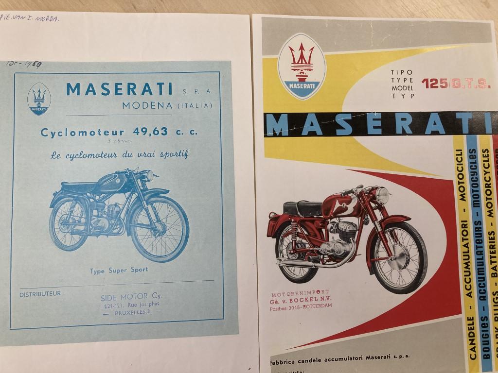 1960 Bike Brochures Brochures / Folders / Photos / Drawings