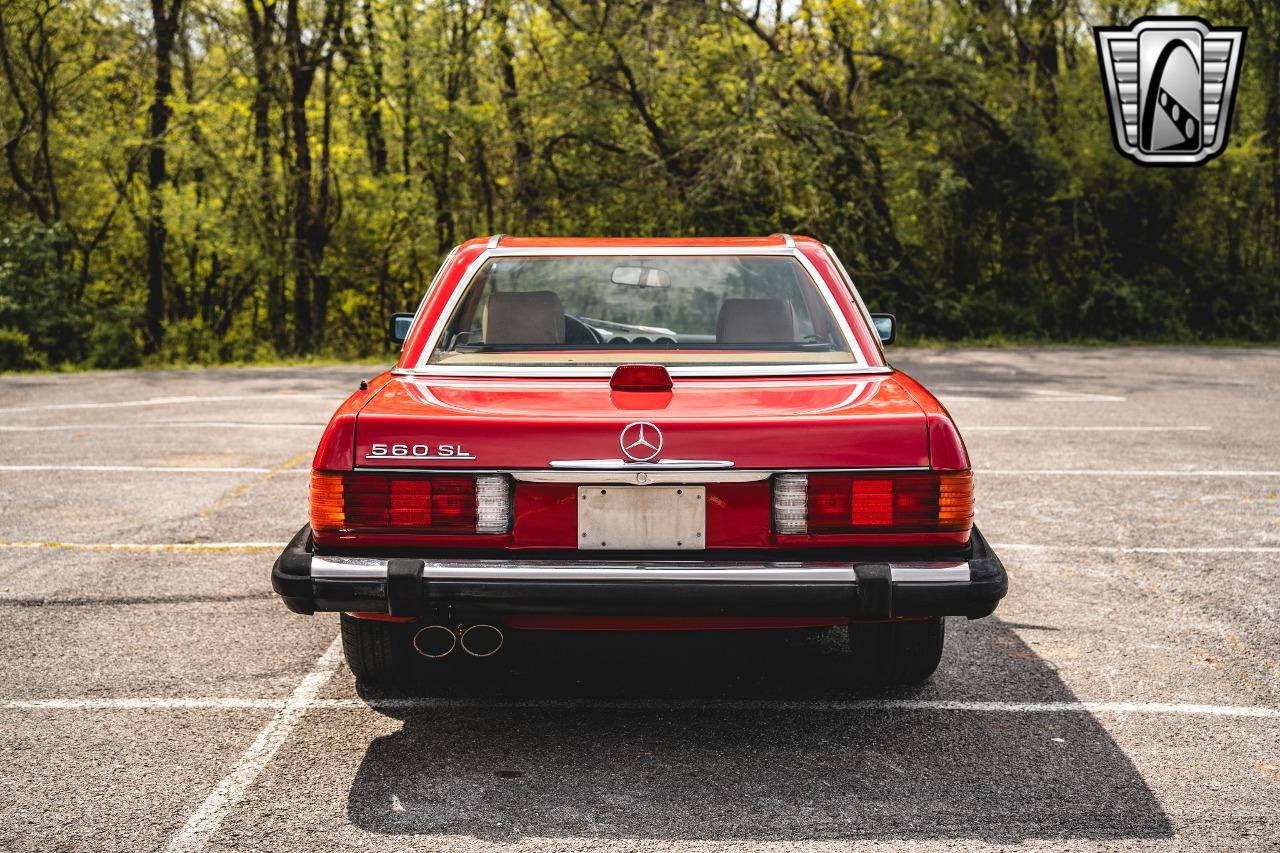 1986 Mercedes - Benz 560SL