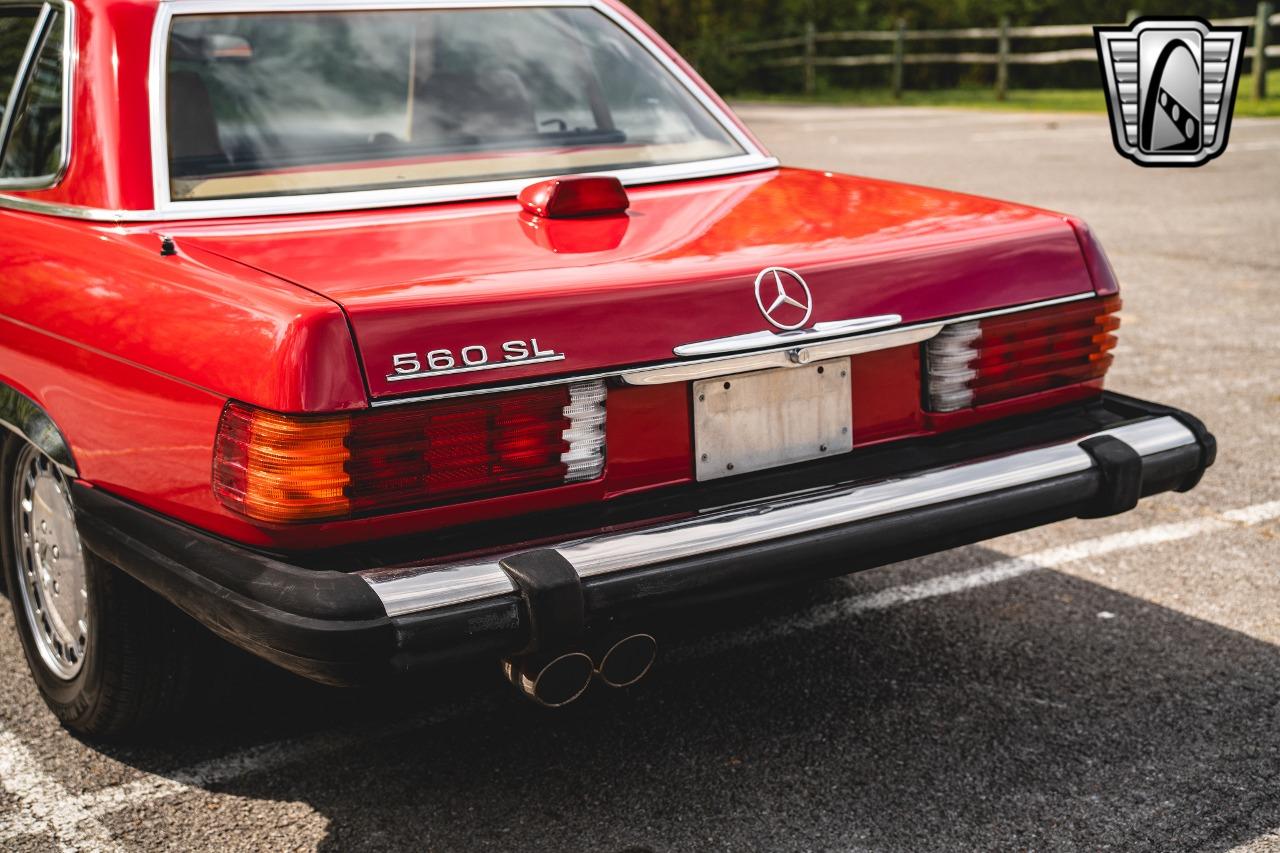 1986 Mercedes - Benz 560SL