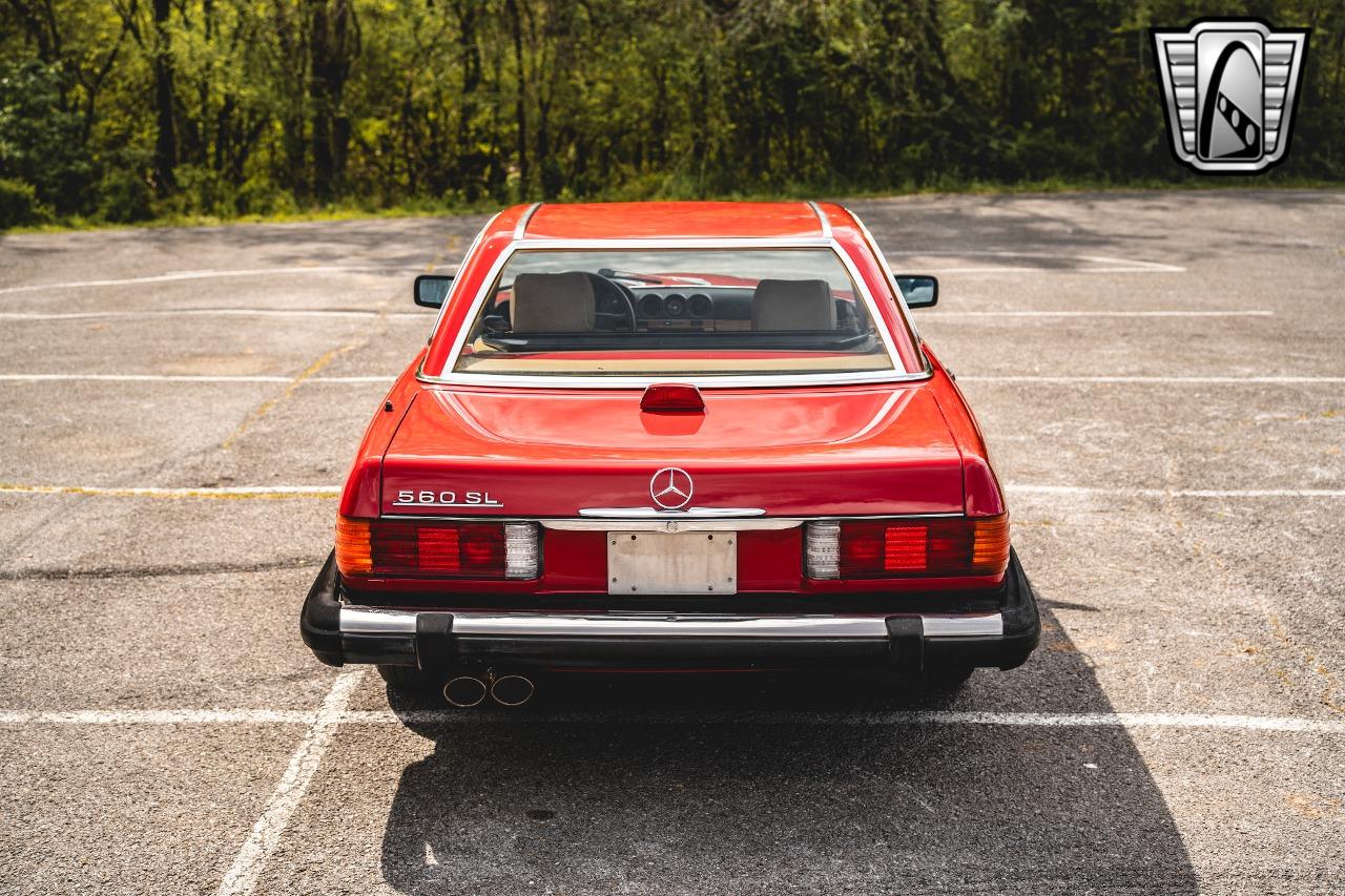 1986 Mercedes - Benz 560SL