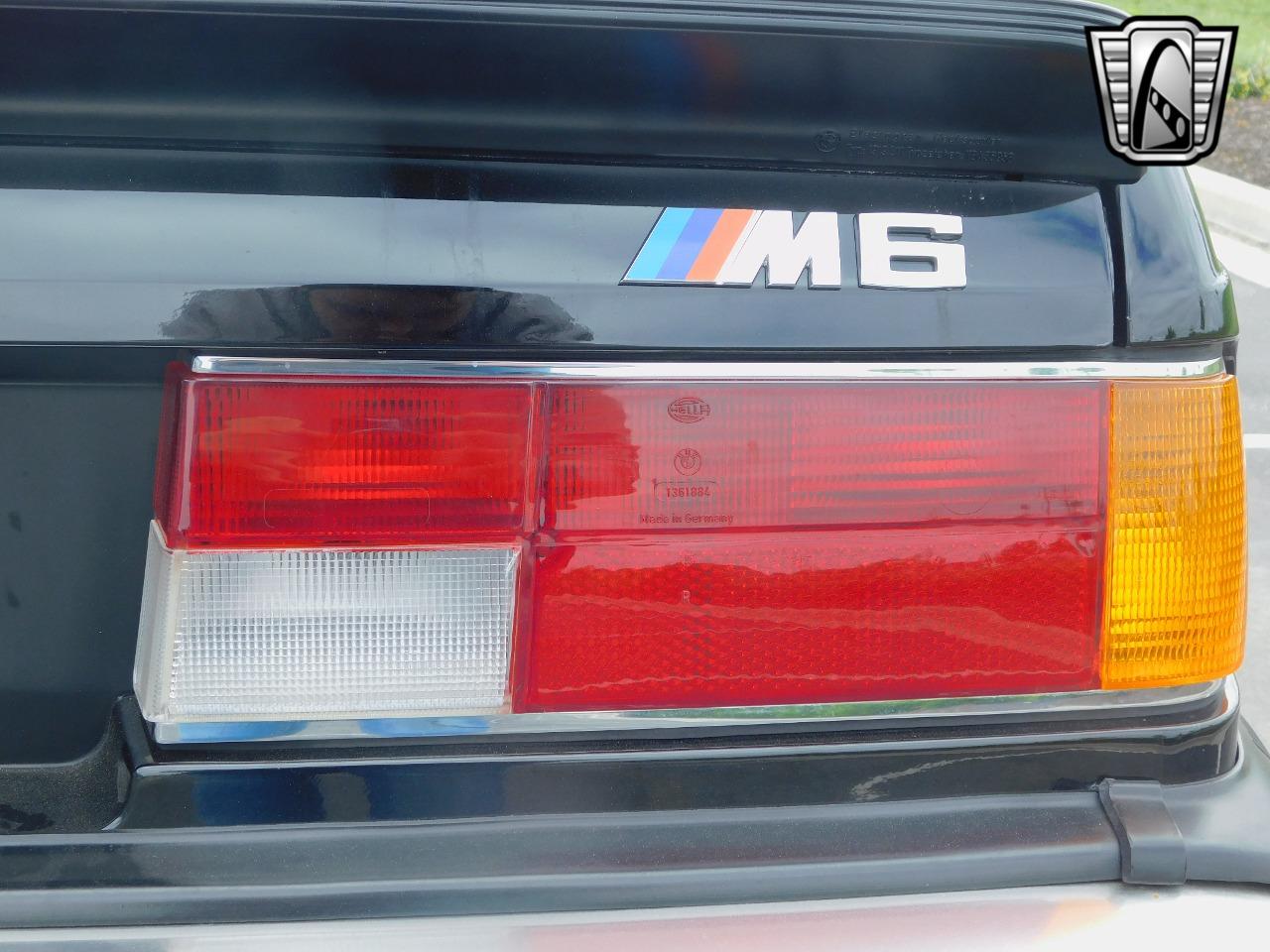 1987 BMW M6