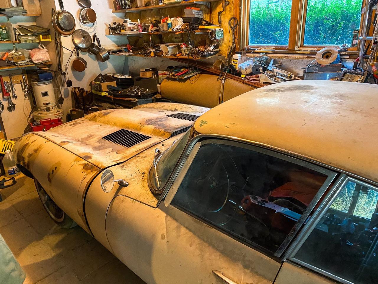 1964 Jaguar E-Type XKE Series I Barn Find