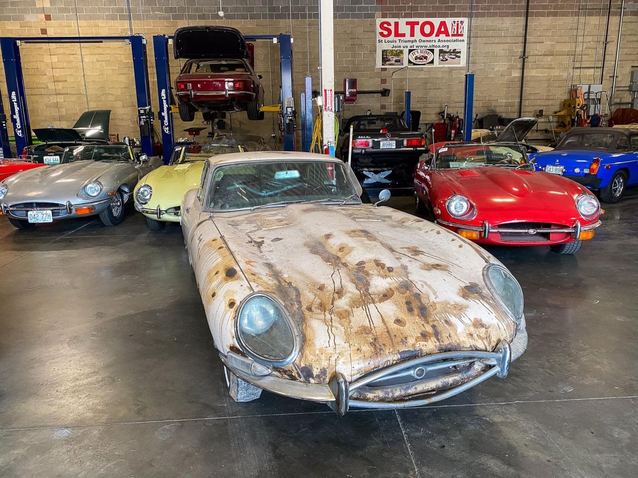 1964 Jaguar E-Type XKE Series I Barn Find