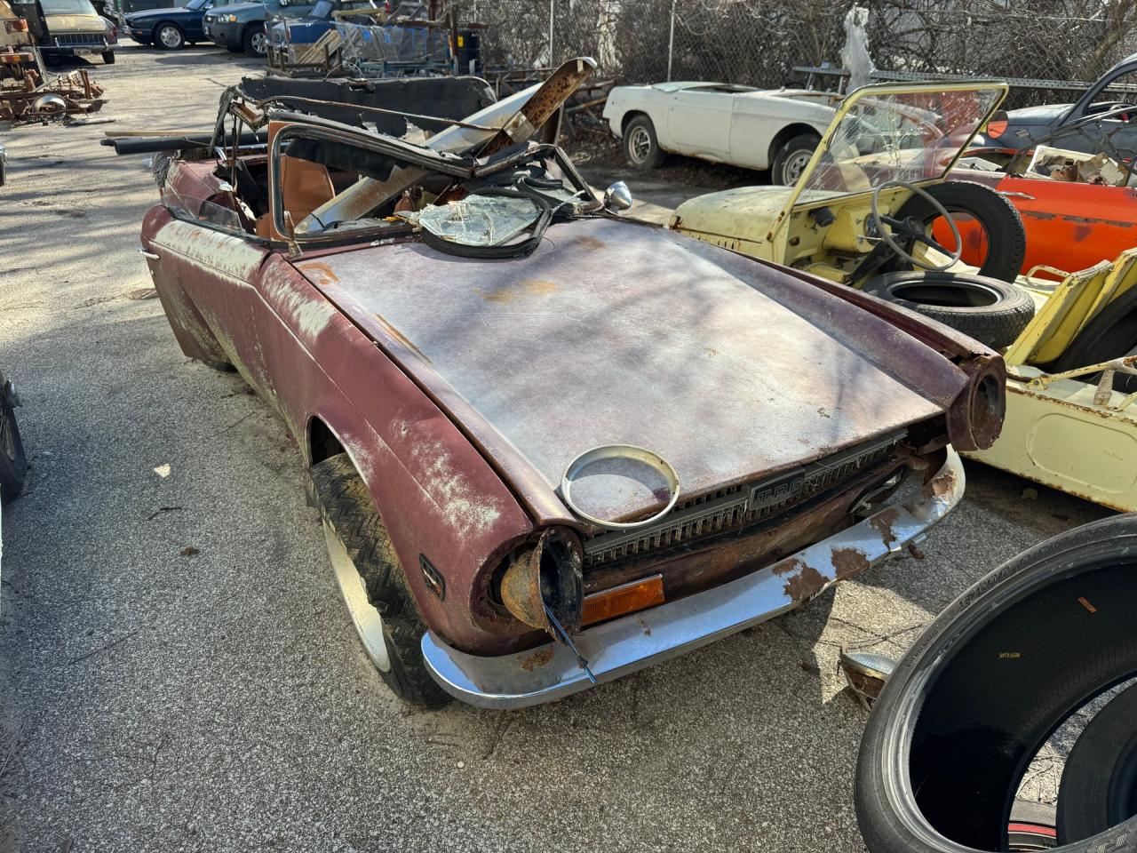 1971 Triumph TR6 Project