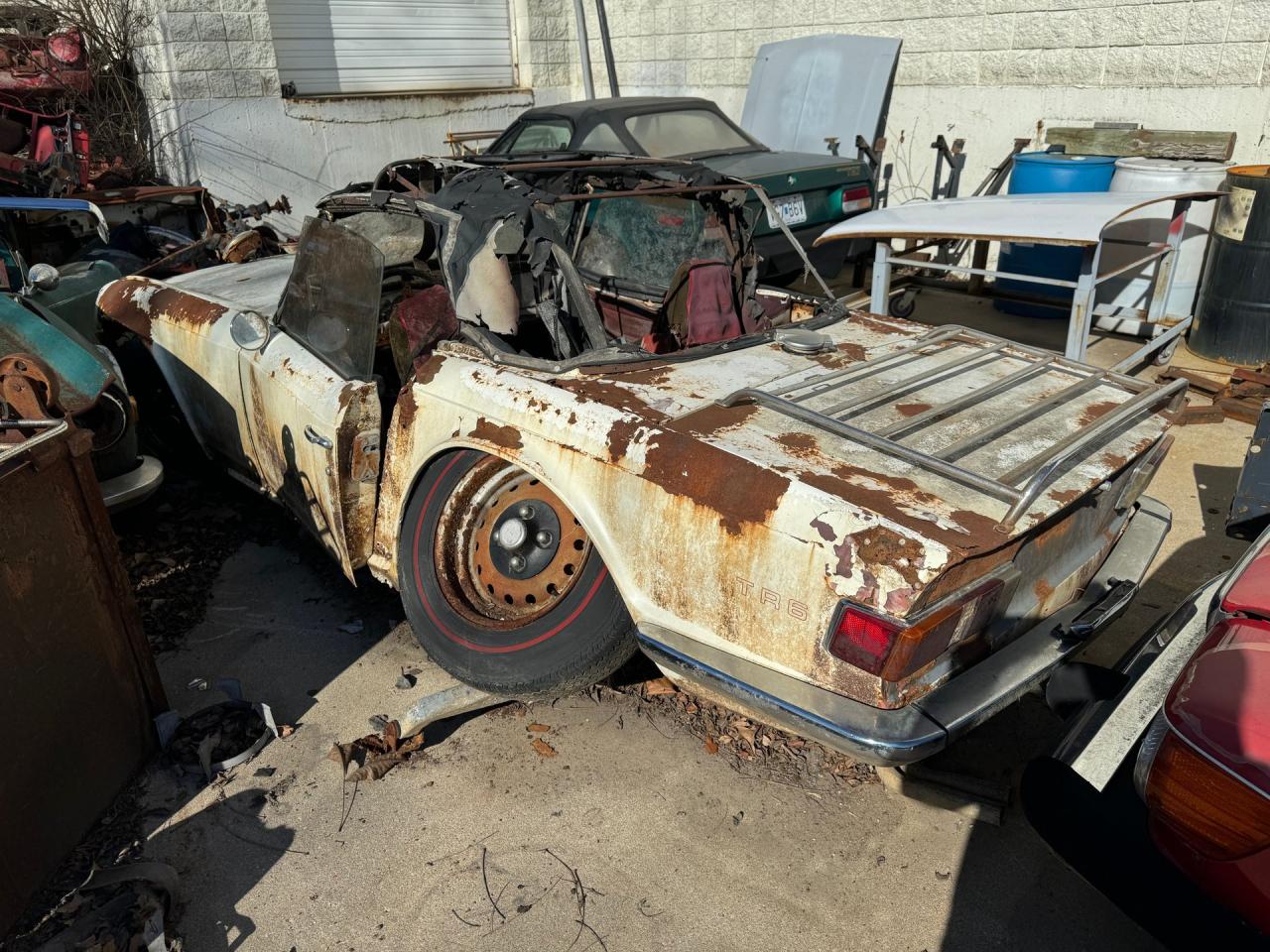 1971 Triumph TR6 Project