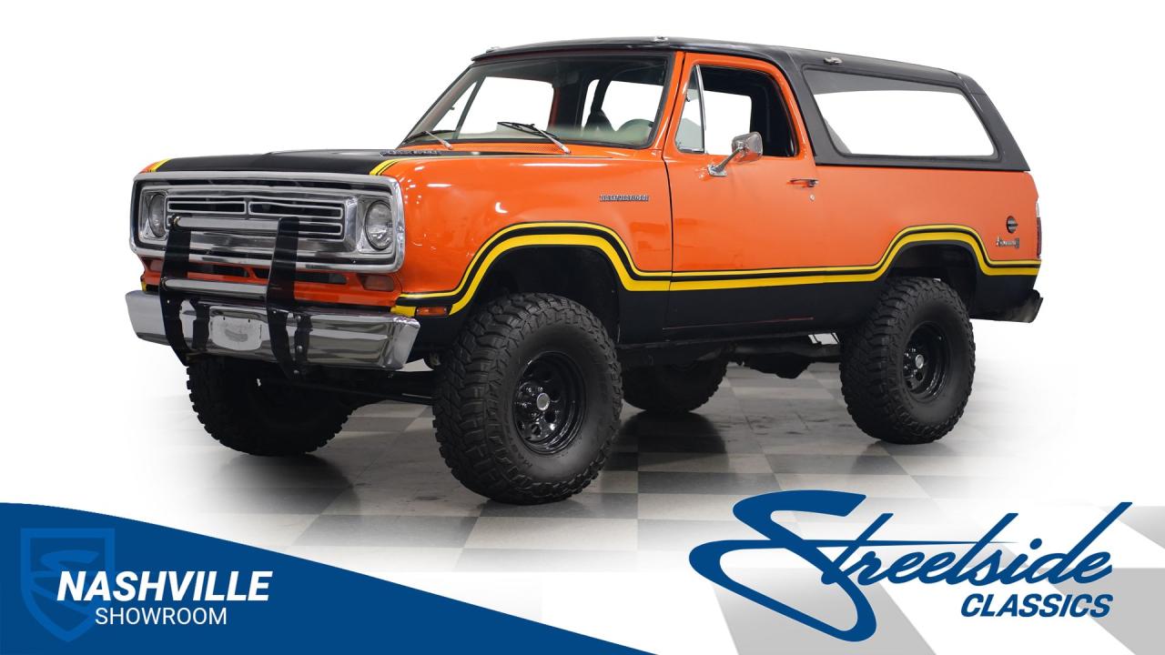 1975 Dodge Ramcharger 4X4