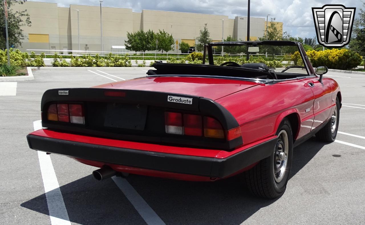 1986 Alfa Romeo Spider