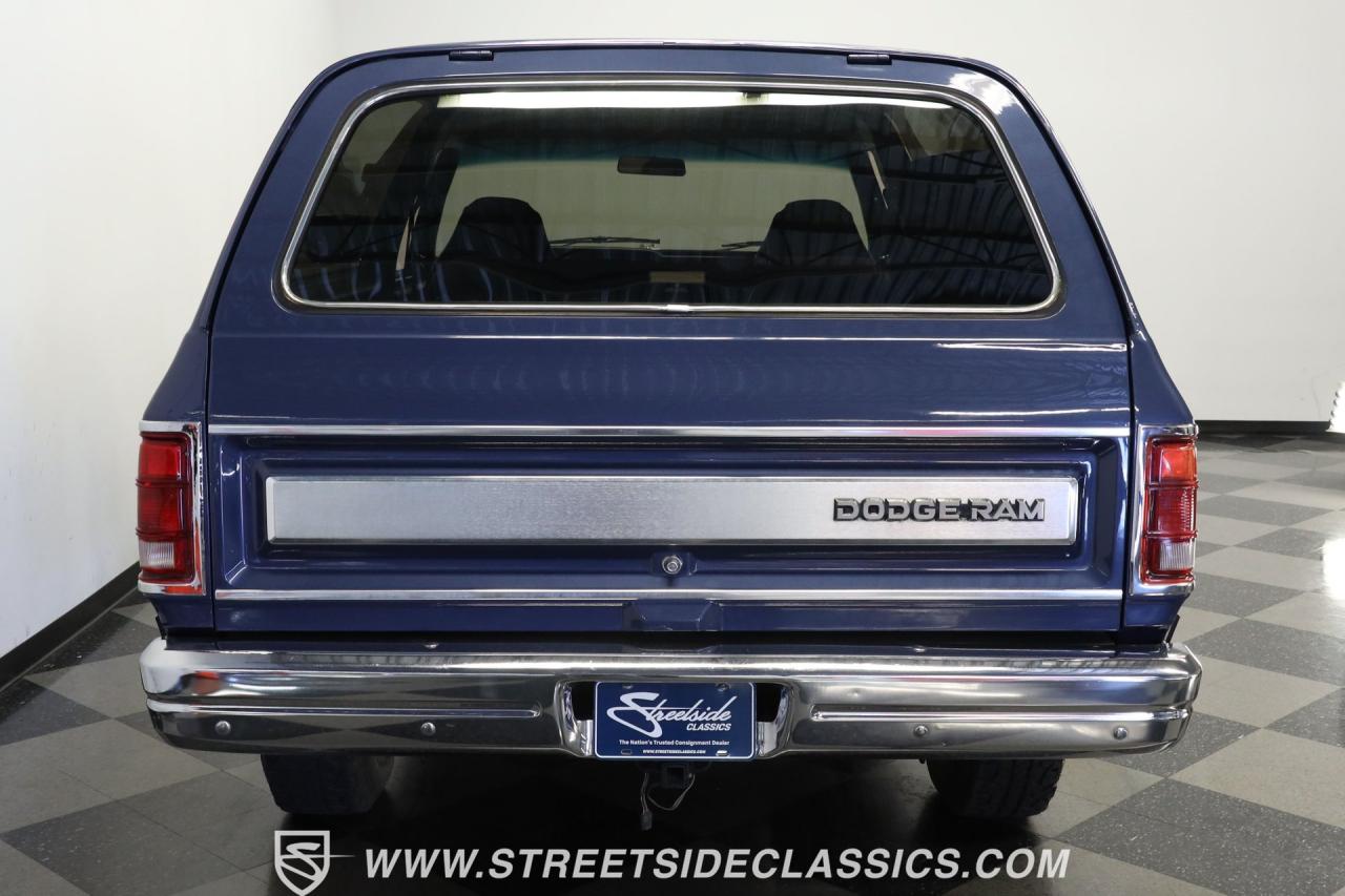 1988 Dodge Ramcharger 4X4