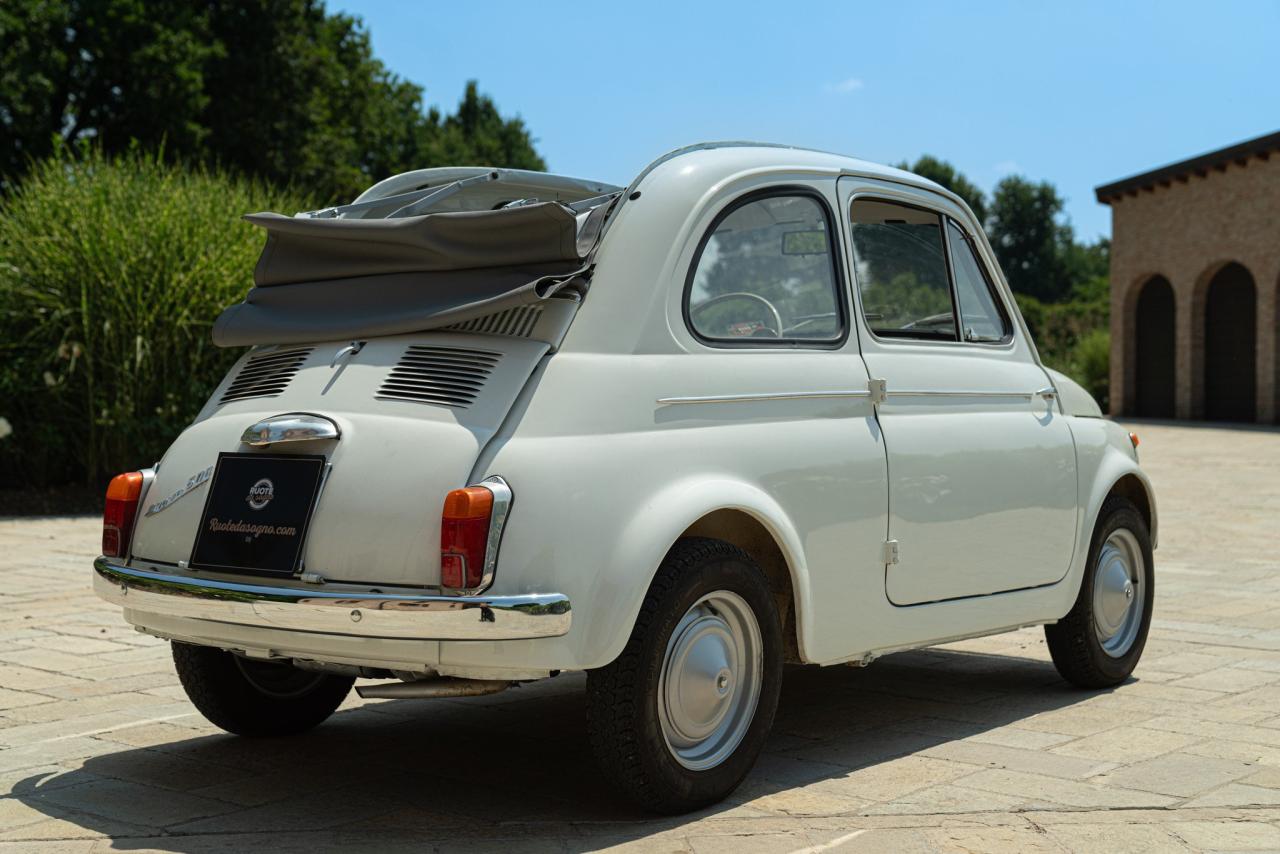 1964 Fiat 500 D TRASFORMABILE &ldquo;Tetto Lungo&rdquo;