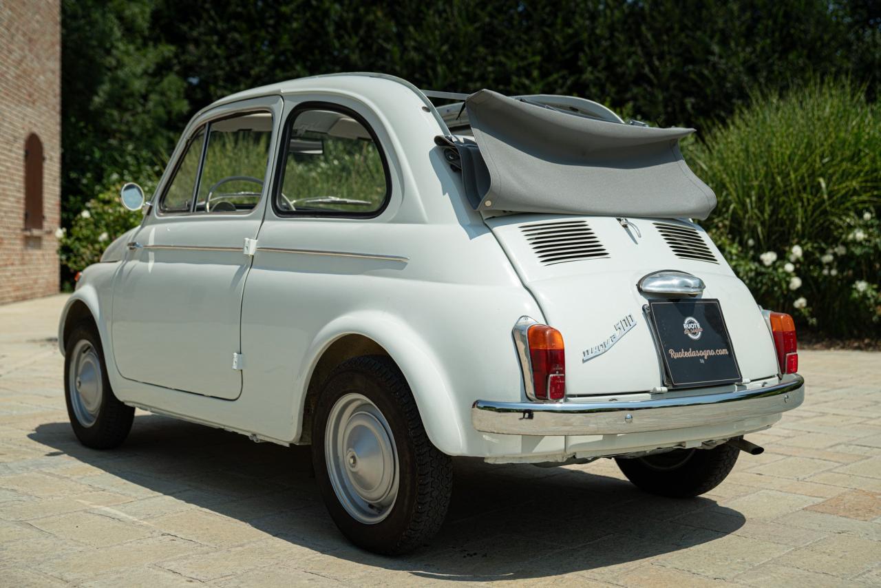 1964 Fiat 500 D TRASFORMABILE &ldquo;Tetto Lungo&rdquo;