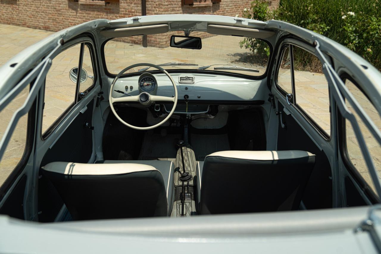 1964 Fiat 500 D TRASFORMABILE &ldquo;Tetto Lungo&rdquo;