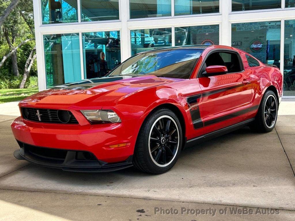 2012 Ford Mustang 2dr Coupe Boss 302