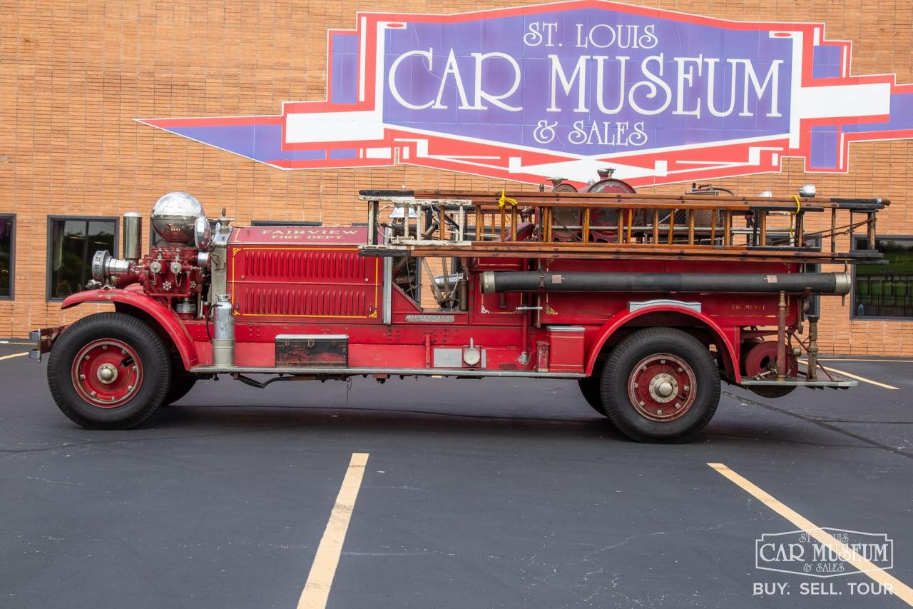 1928 Ahrens-Fox N-S-4 Pumper Fire Truck