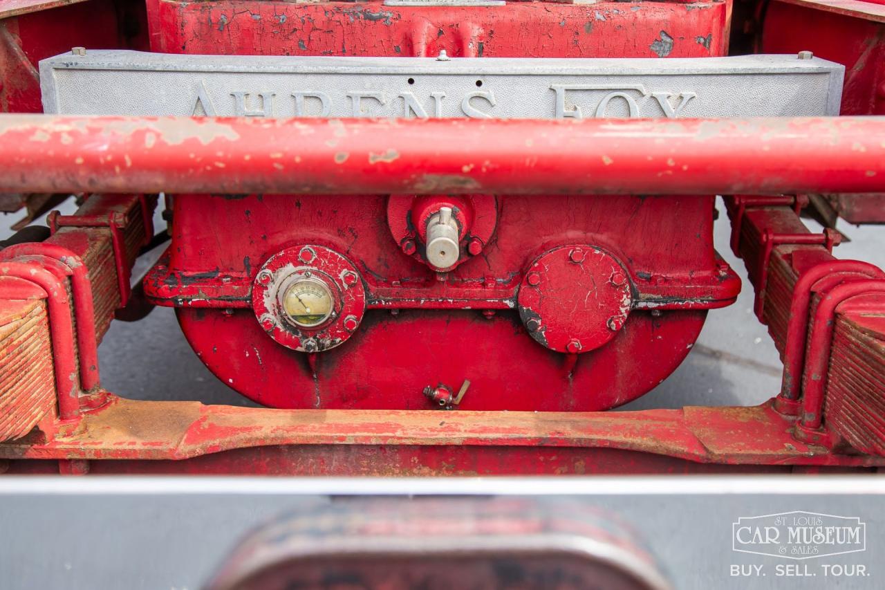 1928 Ahrens-Fox N-S-4 Pumper Fire Truck