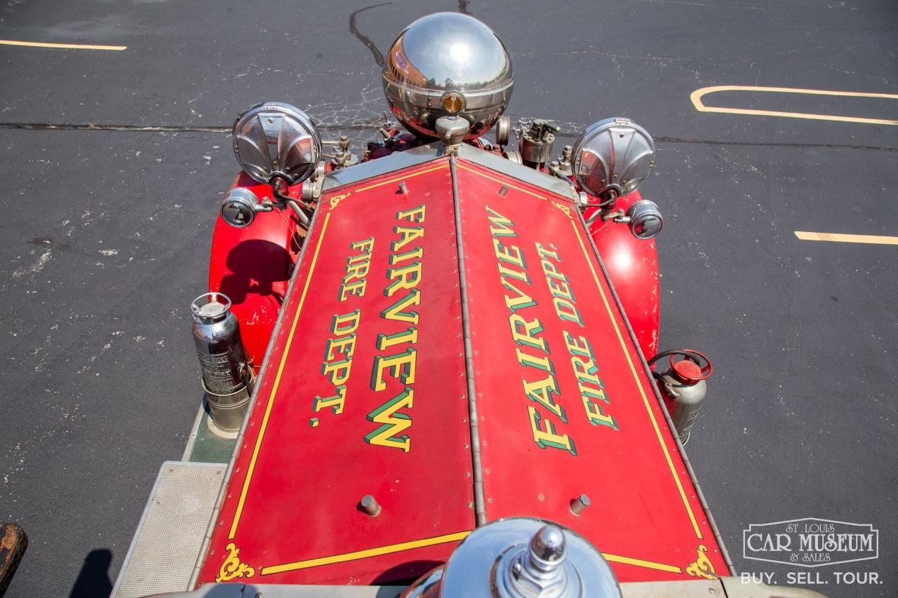 1928 Ahrens-Fox N-S-4 Pumper Fire Truck