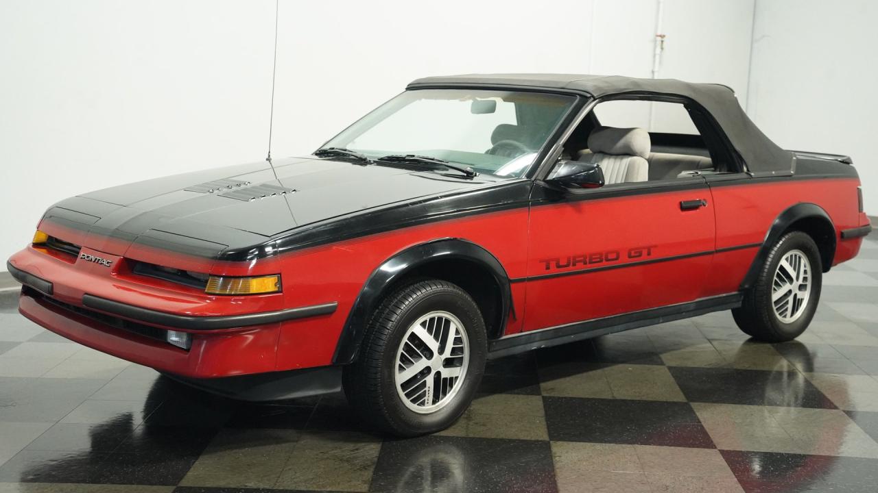 1986 Pontiac Sunbird Turbo Convertible