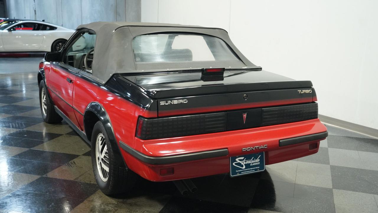 1986 Pontiac Sunbird Turbo Convertible