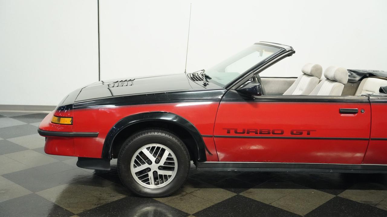 1986 Pontiac Sunbird Turbo Convertible