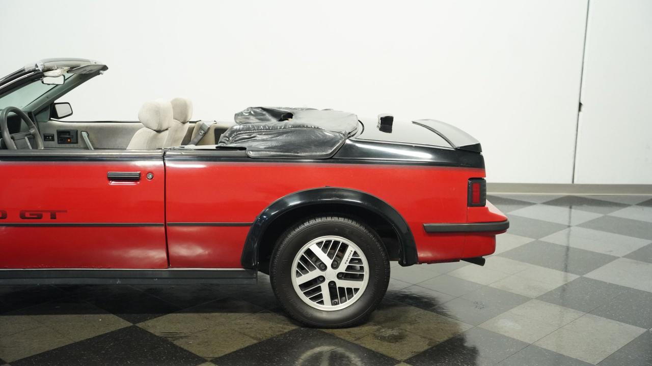 1986 Pontiac Sunbird Turbo Convertible