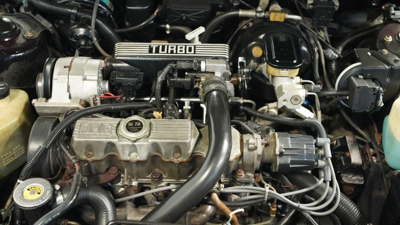 1986 Pontiac Sunbird Turbo Convertible