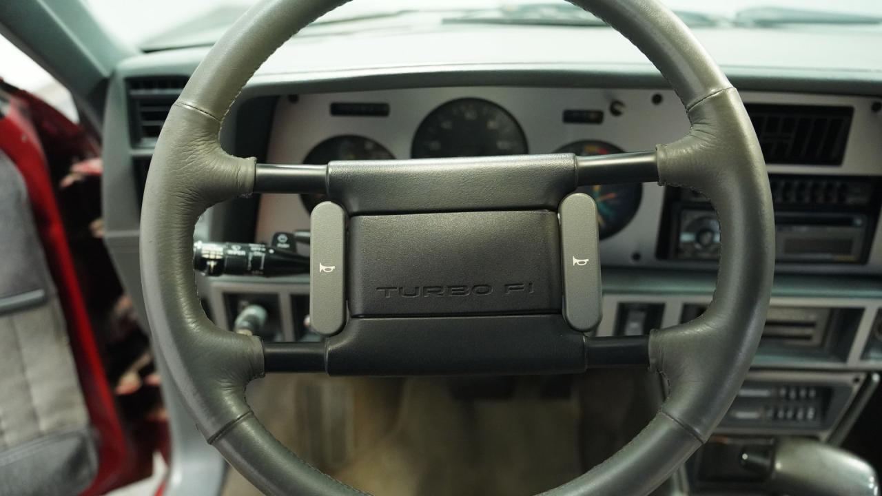 1986 Pontiac Sunbird Turbo Convertible