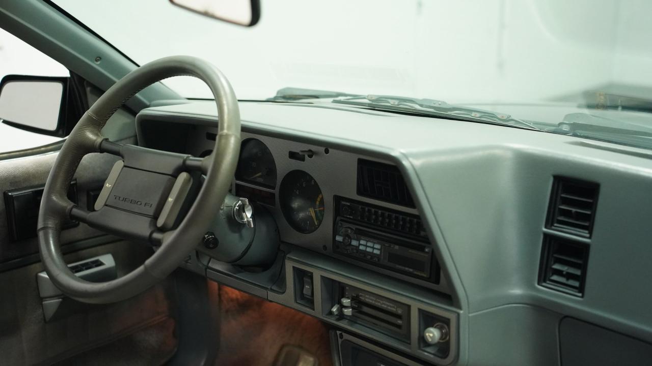 1986 Pontiac Sunbird Turbo Convertible