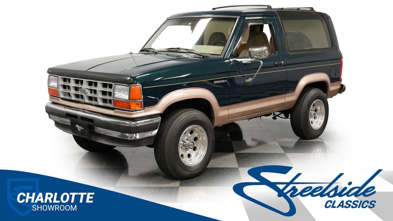 1989 Ford Bronco II Eddie Bauer 4x4