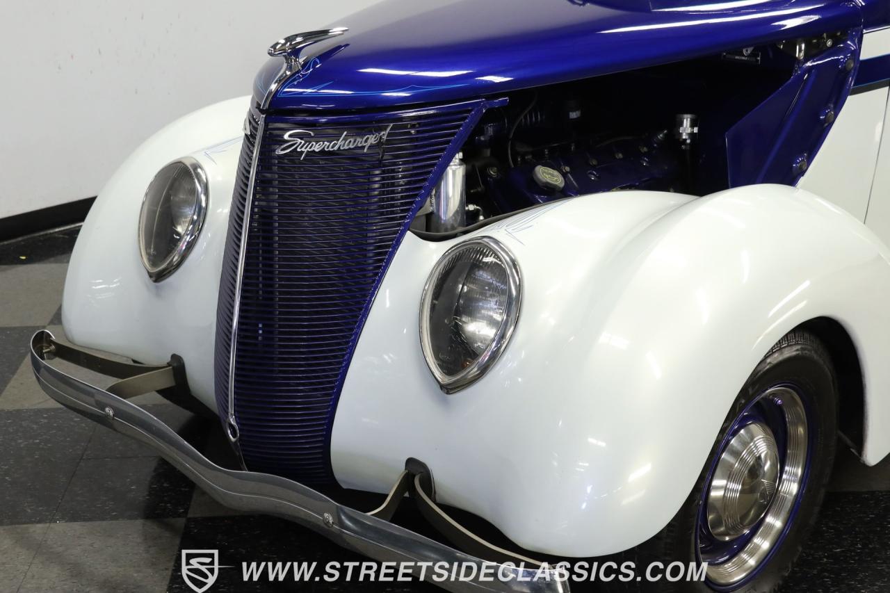 1937 Ford Tudor Slantback Supercharged