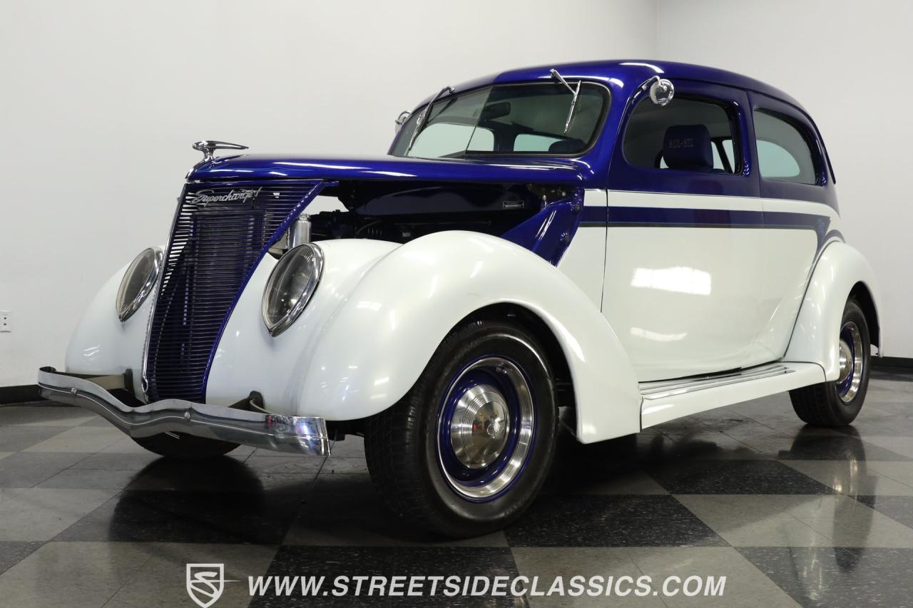 1937 Ford Tudor Slantback Supercharged