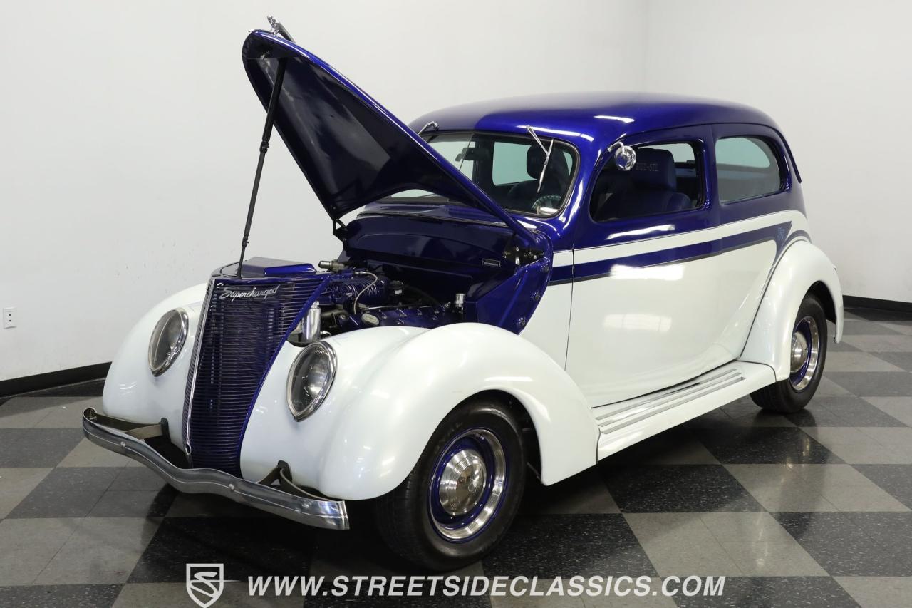 1937 Ford Tudor Slantback Supercharged