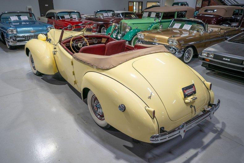 1939 Packard Series 1701 One-Twenty Darrin Convertible Victoria