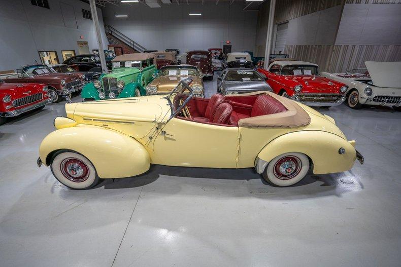 1939 Packard Series 1701 One-Twenty Darrin Convertible Victoria