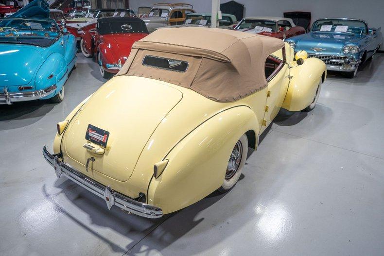 1939 Packard Series 1701 One-Twenty Darrin Convertible Victoria