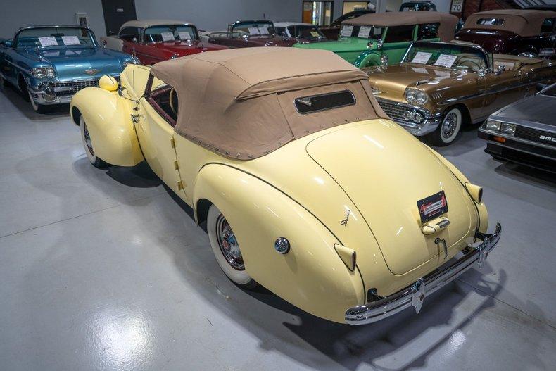 1939 Packard Series 1701 One-Twenty Darrin Convertible Victoria