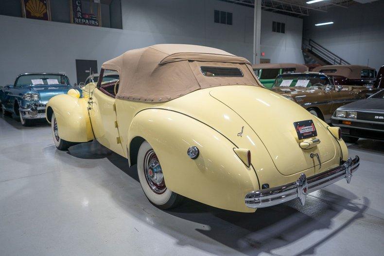 1939 Packard Series 1701 One-Twenty Darrin Convertible Victoria