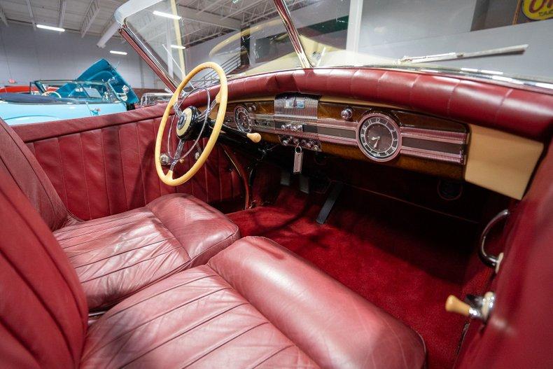 1939 Packard Series 1701 One-Twenty Darrin Convertible Victoria