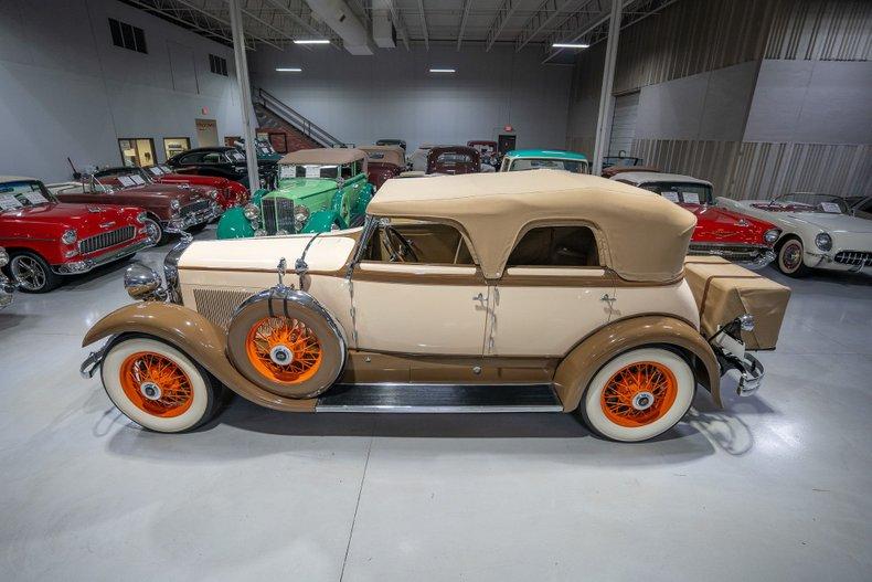 1930 Lincoln Model L Derham Convertible Phaeton