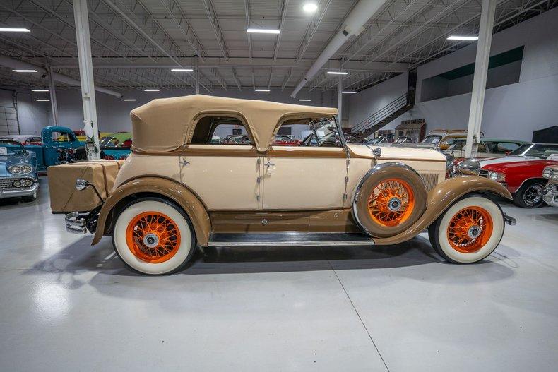 1930 Lincoln Model L Derham Convertible Phaeton