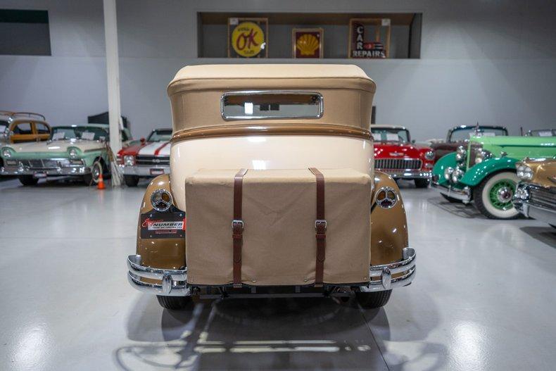 1930 Lincoln Model L Derham Convertible Phaeton