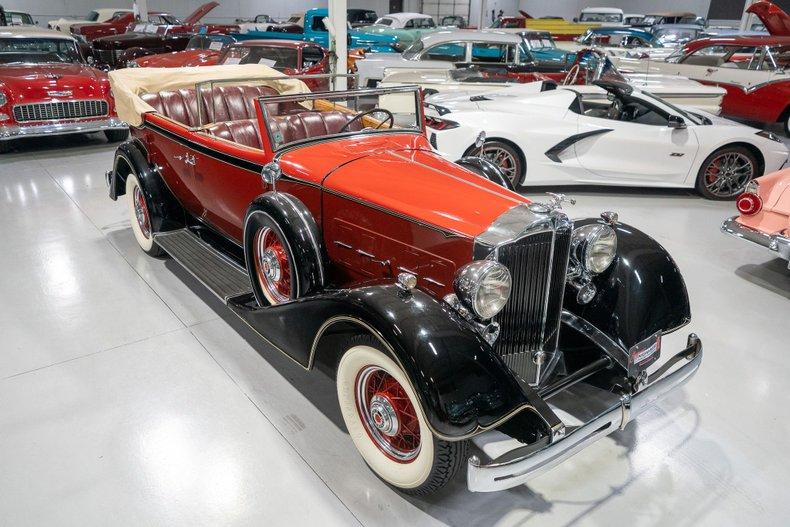 1934 Packard Eight Convertible Sedan